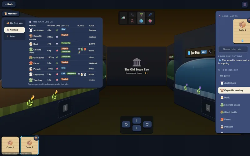 The Grand Menagerie screenshot